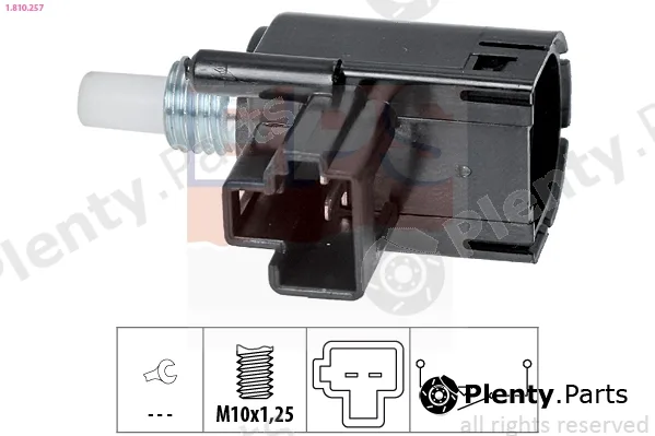 EPS 1.810.257 — Switch, clutch control (cruise control) Made in Italy - OE Equivalent
