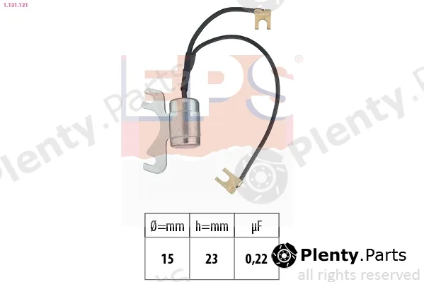 EPS 1.131.131 — Capacitor, ignition system Made in Italy - OE Equivalent