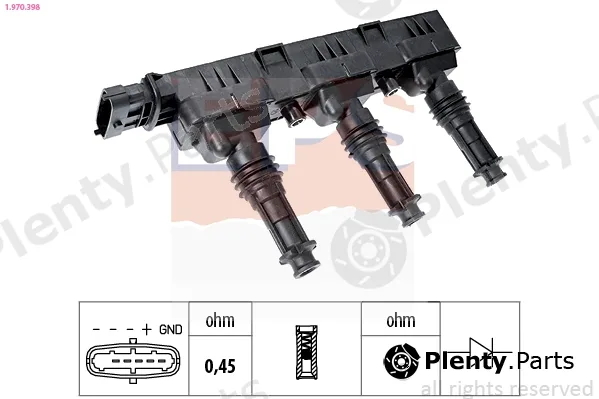 EPS 1.970.398 — Ignition Coil Made in Italy - OE Equivalent