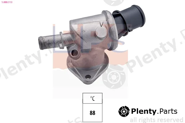 EPS 1.880.113 — Thermostat, coolant Made in Italy - OE Equivalent