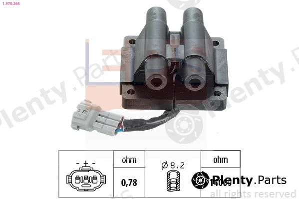EPS 1.970.265 — Ignition Coil Made in Italy - OE Equivalent