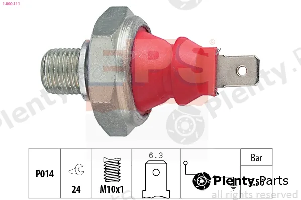 EPS 1.800.111 — Oil Pressure Switch Made in Italy - OE Equivalent