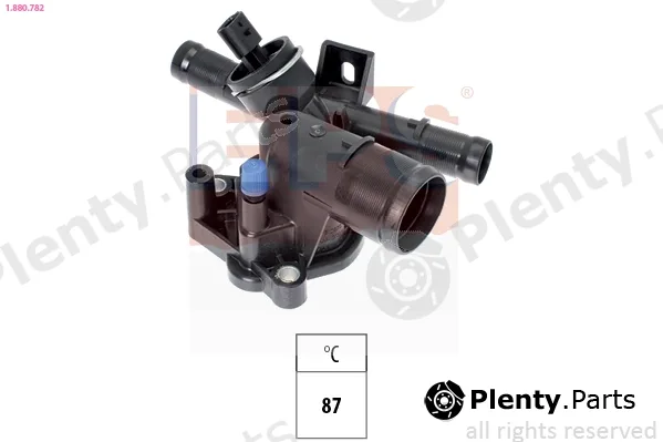 EPS 1.880.782 — Thermostat, coolant Made in Italy - OE Equivalent