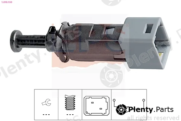 EPS 1.810.150 — Stop Light Switch Made in Italy - OE Equivalent
