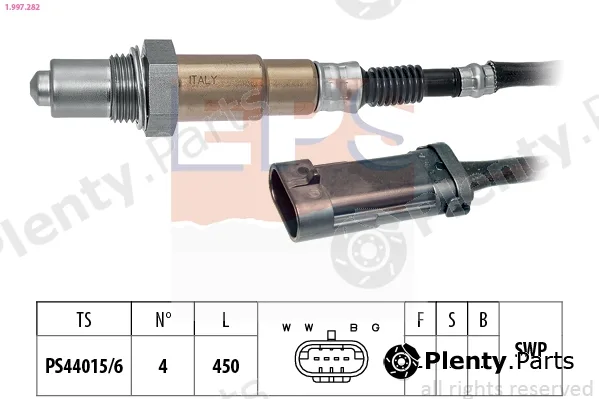 EPS 1.997.282 — Lambda Sensor Made in Italy - OE Equivalent