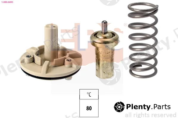 EPS 1.880.689S — Thermostat, coolant Made in Italy - OE Equivalent