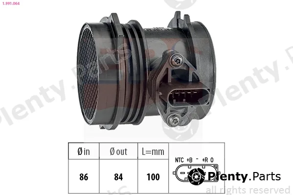 EPS 1.991.064 — Mass Air Flow Sensor Made in Italy - OE Equivalent