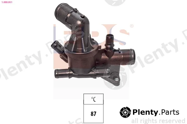 EPS 1.880.951 — Thermostat, coolant Made in Italy - OE Equivalent