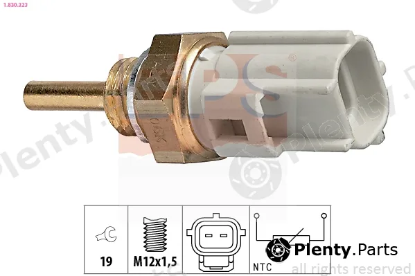 EPS 1.830.323 — Sensor, coolant temperature Made in Italy - OE Equivalent