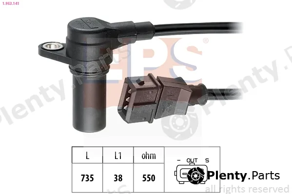 EPS 1.953.141 — Sensor, crankshaft pulse Made in Italy - OE Equivalent