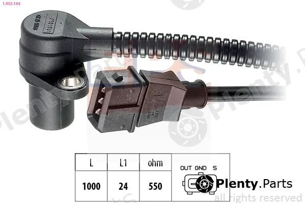 EPS 1.953.164 — Sensor, crankshaft pulse Made in Italy - OE Equivalent