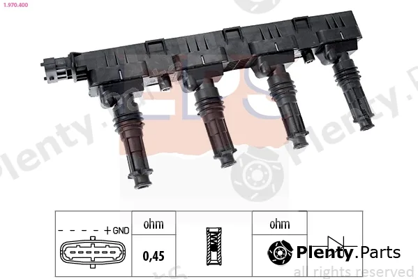 EPS 1.970.400 — Ignition Coil Made in Italy - OE Equivalent