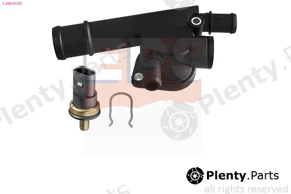 EPS 1.660.015K — Thermostat Housing Made in Italy - OE Equivalent