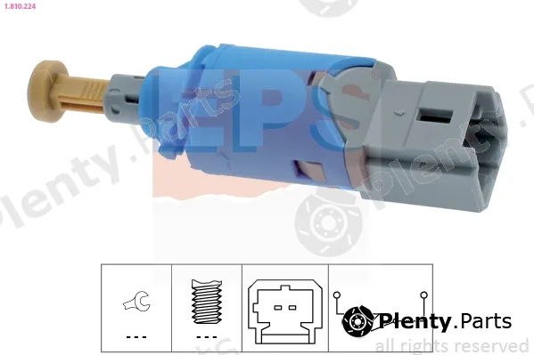 EPS 1.810.224 — Stop Light Switch Made in Italy - OE Equivalent