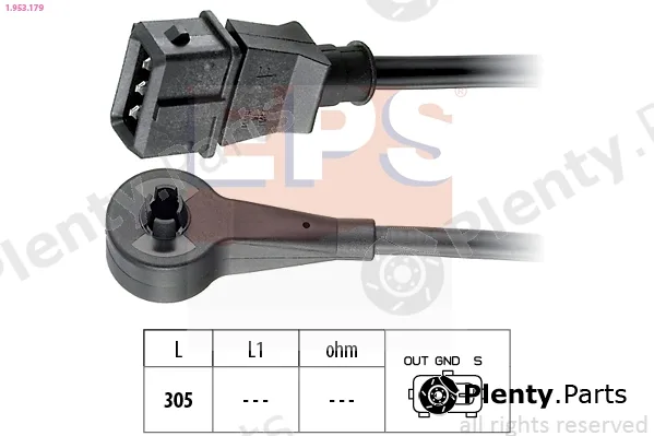 EPS 1.953.179 — Sensor, RPM Made in Italy - OE Equivalent