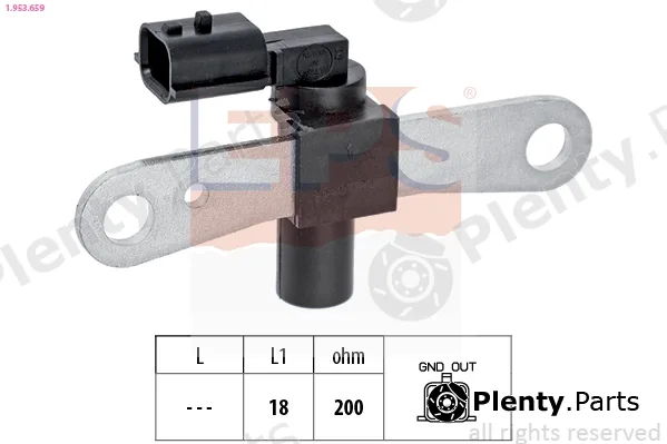 EPS 1.953.659 — Sensor, crankshaft pulse Made in Italy - OE Equivalent