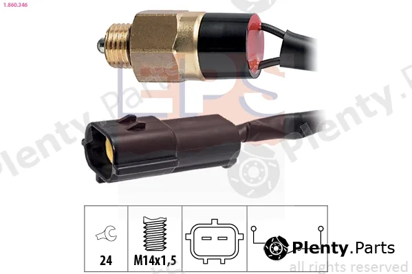 EPS 1.860.346 — Switch, reverse light Made in Italy - OE Equivalent