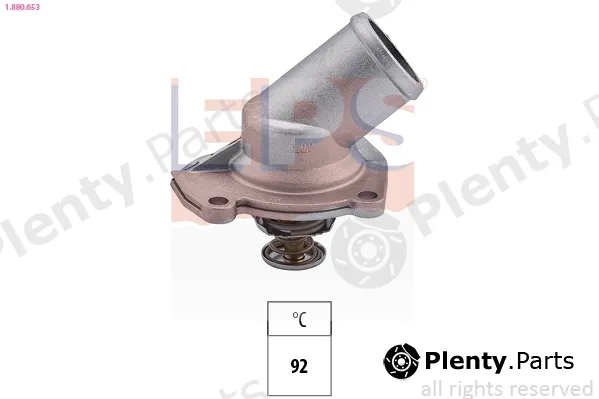 EPS 1.880.653 — Thermostat, coolant Made in Italy - OE Equivalent