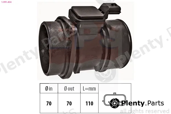 EPS 1.991.454 — Mass Air Flow Sensor Made in Italy - OE Equivalent