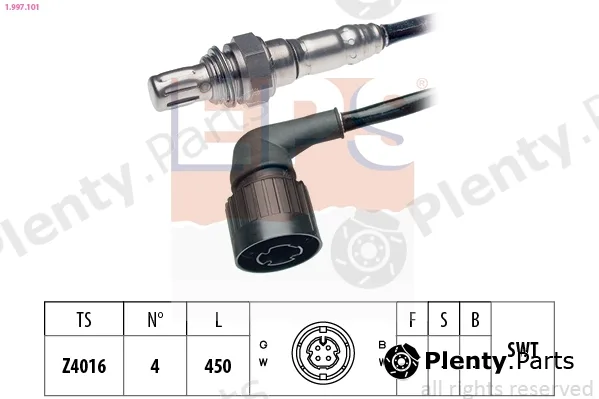 EPS 1.997.101 — Lambda Sensor Made in Italy - OE Equivalent