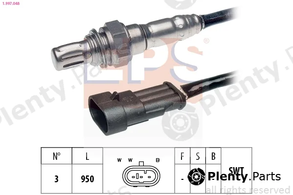 EPS 1.997.048 — Lambda Sensor Made in Italy - OE Equivalent