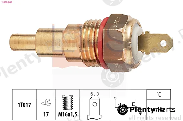 EPS 1.850.069 — Temperature Switch, radiator fan Made in Italy - OE Equivalent