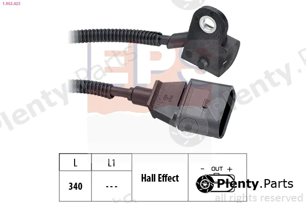 EPS 1.953.423 — Sensor, camshaft position Made in Italy - OE Equivalent