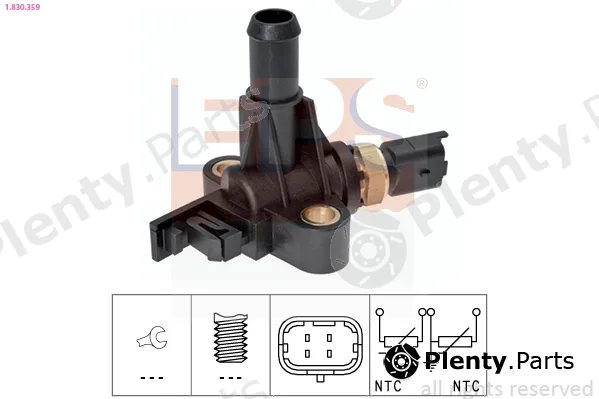EPS 1.830.359 — Sensor, coolant temperature Made in Italy - OE Equivalent