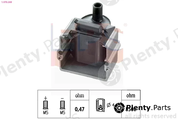 EPS 1.970.269 — Ignition Coil Made in Italy - OE Equivalent