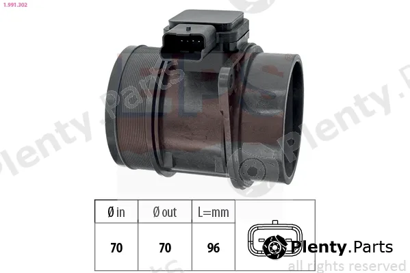 EPS 1.991.302 — Mass Air Flow Sensor Made in Italy - OE Equivalent