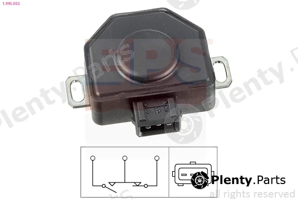 EPS 1.995.032 — Sensor, throttle position Made in Italy - OE Equivalent