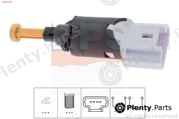 EPS 1.810.197 — Stop Light Switch Made in Italy - OE Equivalent
