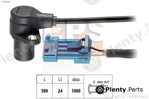 EPS 1.953.620 — Sensor, crankshaft pulse Made in Italy - OE Equivalent