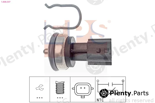 EPS 1.830.337 — Sensor, coolant temperature Made in Italy - OE Equivalent