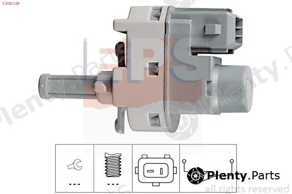 EPS 1.810.139 — Switch, clutch control (cruise control) Made in Italy - OE Equivalent