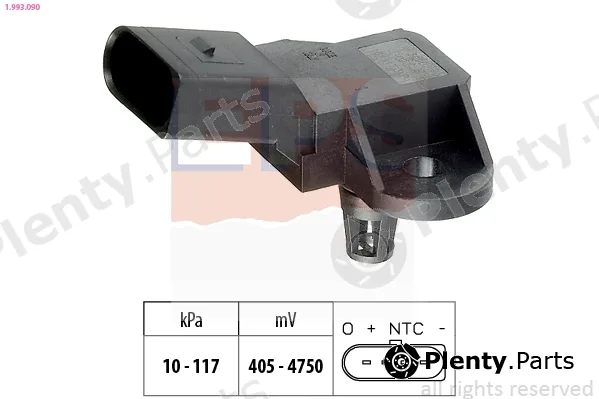 EPS 1.993.090 — Air Pressure Sensor, altitude adaption Made in Italy - OE Equivalent