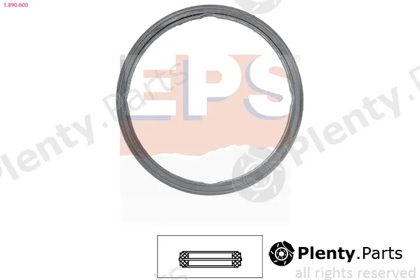 EPS 1.890.600 — Seal, thermostat Made in Italy - OE Equivalent