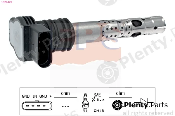 EPS 1.970.429 — Ignition Coil Made in Italy - OE Equivalent