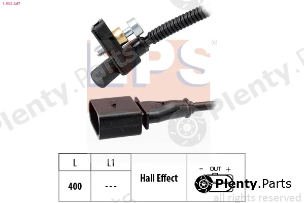 EPS 1.953.447 — Sensor, crankshaft pulse Made in Italy - OE Equivalent