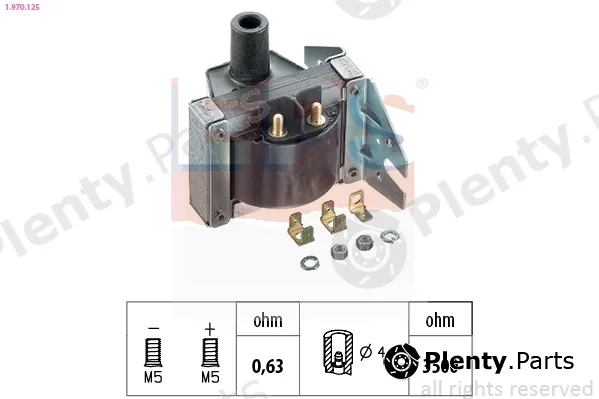 EPS 1.970.125 — Ignition Coil Made in Italy - OE Equivalent