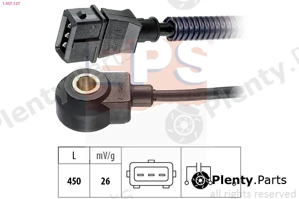 EPS 1.957.127 — Knock Sensor Made in Italy - OE Equivalent