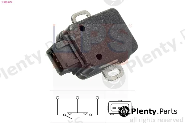 EPS 1.995.074 — Sensor, throttle position Made in Italy - OE Equivalent