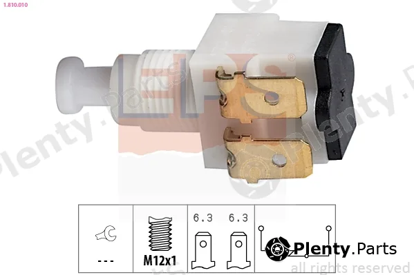 EPS 1.810.010 — Stop Light Switch Made in Italy - OE Equivalent