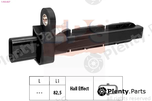 EPS 1.953.827 — Sensor, crankshaft pulse Made in Italy - OE Equivalent