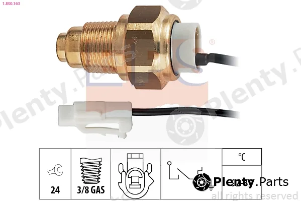 EPS 1.850.163 — Temperature Switch, radiator fan Made in Italy - OE Equivalent