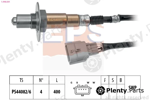 EPS 1.998.501 — Lambda Sensor Made in Italy - OE Equivalent