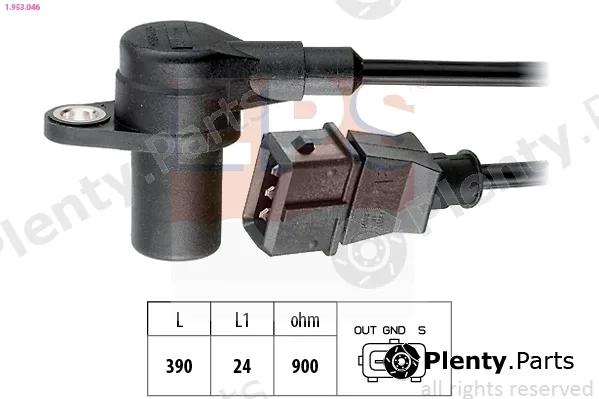 EPS 1.953.046 — Sensor, crankshaft pulse Made in Italy - OE Equivalent