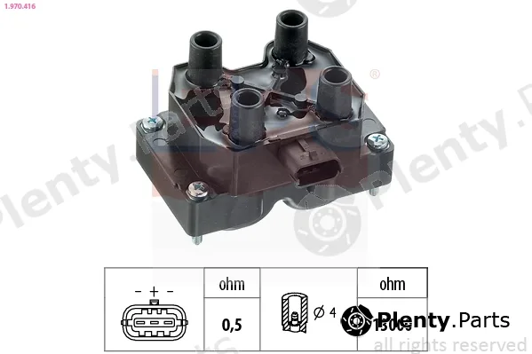 EPS 1.970.416 — Ignition Coil Made in Italy - OE Equivalent