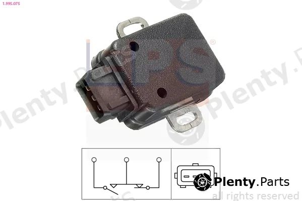 EPS 1.995.075 — Sensor, throttle position Made in Italy - OE Equivalent