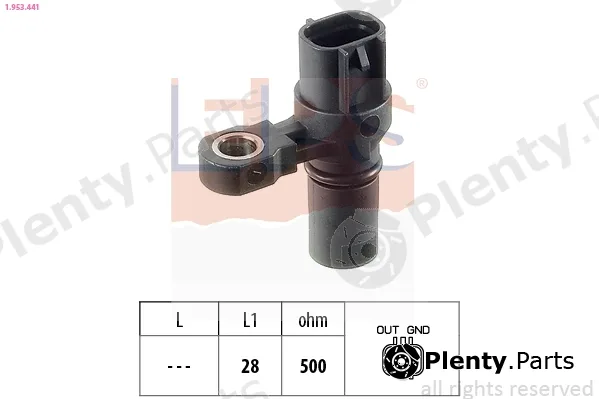EPS 1.953.441 — RPM Sensor, automatic transmission Made in Italy - OE Equivalent